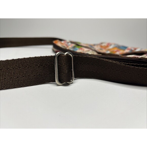 LeSportsac Hawaii Postage Print Crossbody Bag Limited Edition Travel Purse - Picture 10 of 11